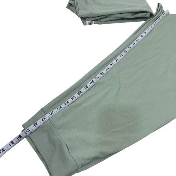 Disney Sage Green Loungewear Set SZ 3X With Mickey Mouse Logo Soft Comfortable - Picture 7 of 14